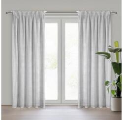EUROFIRANY Aleksa öko stílusú sötétítő függöny Ezüst 140x270 cm