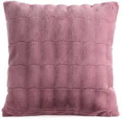 Eurofirany Rabid puha szőrme hatású párnahuzat Sötét rózsaszín 45x45 cm
