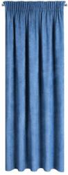 EUROFIRANY Amaya dekor függöny bársonyos felülettel Gránátkék 140x250 cm
