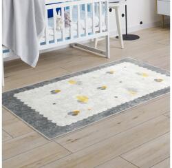 EUROFIRANY Felhős gyerekszoba szőnyeg Szürke 80x150 cm