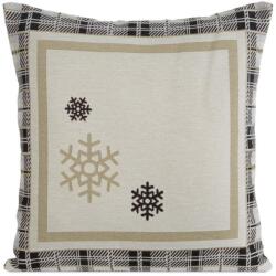 Eurofirany Angel karácsonyi gobelin párnahuzat Bézs 45x45 cm +/-5%