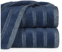 Eurofirany Glory1 lurex törölköző Gránátkék 70x140 cm