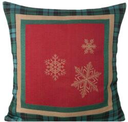 Eurofirany Cherry karácsonyi gobelin párnahuzat Piros 45x45 cm +/-5%