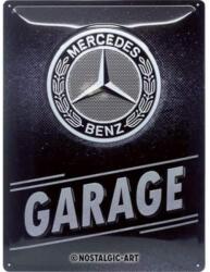 Nostalgic Art Mercedes-Benz dombornyomott fémplakát 30 x 40 "Garage"23280 (23280)