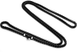  TA-34752 nyaklánc - Fekete/50cm/2mm