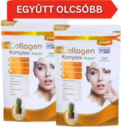 JutaVit 2 db-os JutaVit Collagen +Hialuron Komplex italpor - Ananász ízben - 2x 400g