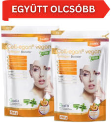 JutaVit 2 db-os JutaVit Coll-egan Vegan Collagen Booster - Narancs-maracuja ízben - 2x216g