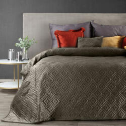  Ariel3 bársony ágytakaró Sötét Bézs 220x240 cm (378969)