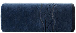  Karin pamut törölköző fényes cérnával szőtt díszítéssel Gránátkék 30x50 cm (454347)