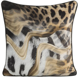  Eva Minge bársony párnahuzat állati motívummal Fekete 45x45 cm (462705)