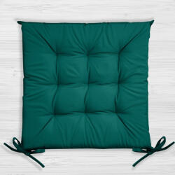  Garden kerti székpárna vízálló anyagból Sötétzöld 40x40x5 cm (452189)