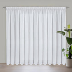  Arleta függöny finom fényű sifon szövetből Fehér 350x270 cm (439362)