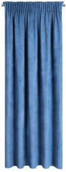  Amaya dekor függöny bársonyos felülettel Gránátkék 140x250 cm (387954)