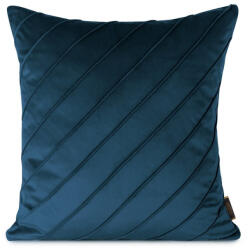  Nala3 bársony párnahuzat varrott mintával Gránátkék 45x45 cm (452154)