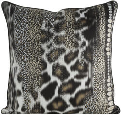  Eva Minge bársony párnahuzat állati motívummal Fekete 60x60 cm (462706)