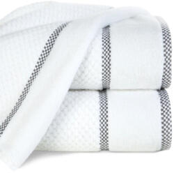  Caleb velúr törölköző Fehér 70x140 cm (434543)