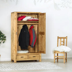  Adrienne 2 ajtós, 2 fiókos ruhásszekrény