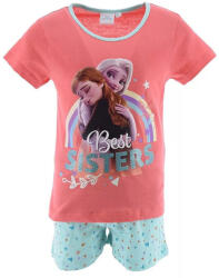  Disney Jégvarázs Best Sisters White gyerek rövid pizsama 4-8 év (SEV2064A)