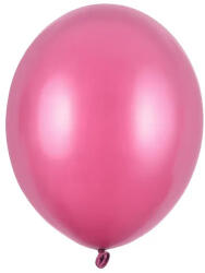 Partydeco Strong lufi 11" (28cm) metál, Hot Pink, Magenta 50db/cs (LUFI932616)