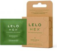 LELO Hex Organic - luxus óvszer (3db)