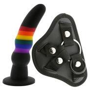 DreamToys Színes Szerelem Strap-On Szilárd