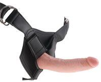 KING COCK Pipedream King Cock Strap-on Hám 7" Dildóval