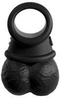 KING COCK Elite KCE TCJ Inel Vibrator cu Bile Suspendate