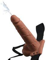 Fetish Fantasy Strap-On Squirting de 19 cm cu Testicule