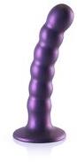 Ouch! Dildo cu mărgele din silicon pentru punctul G