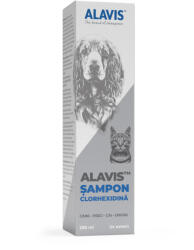  ALAVIS ALAVIS Clorhexidine, XS-XL, șampon câini și pisici, antibacterian, flacon, 250ml