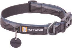 Ruffwear RUFFWEAR Flat Out, zgardă bandă câini, ajustabilă RUFFWEAR Flat Out Rocky Mountains, zgardă bandă câini, ajustabilă, albastru și gri, L(51-66 x 2.5cm)