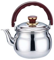 Bohmann Ceainic din inox cu fluier, 3000 ml, toate tipurile de plite, maner protectie (3500-30)