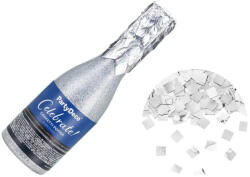  Pezsgő konfettiágyú ezüst