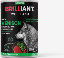  Brilliant Wolfland Szarvas Brokkolival és Vörösáfonyával (venison Broccoli And Cranberries) 400g