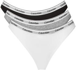 Calvin Klein Lenjerie (Pack of 3) Thong 000QD5209E MPI black/white/grey heather (000QD5209E MPI black/white/grey heather)