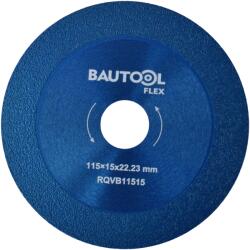 BAUTOOL RQVB11515 Disc diamantat pentru taiat sticla si placi ceramice 115/15 mm (RQVB11515) Disc de taiere