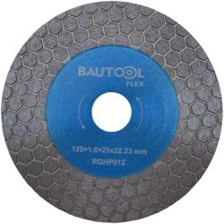 BAUTOOL RQHP012 Disc diamantat pentru slefuire si taiere in unghi 125/25/1, 6 mm (RQHP012)