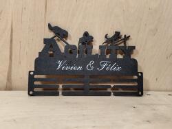 3D Kincsek Agility fali éremtartó