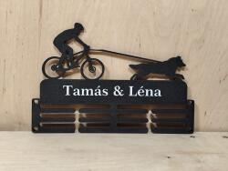 3D Kincsek Bikejöring fali éremtartó