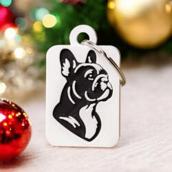3D Kincsek Francia bulldog kulcstartó - 3D nyomtatással