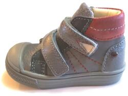 Linea 19-22 LINEA gyerekcipő fiúknak - szürke-bordó