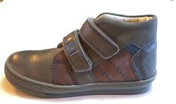 Linea 25-33 LINEA magas szárú fiú cipő - szürke-barna