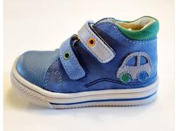 Linea 24-25 LINEA gyerekcipő fiúknak - kék-zöld, autós