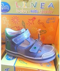 Linea 21-24 LINEA szandálcipő fiúknak kék-zöld