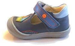 Linea 19-es LINEA szandálcipő fiúknak - vitorlás mintával