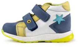 Linea 20-26 LINEA gyerekcipő fiúknak - neon-fehér-kék színben
