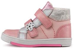 Linea 25-ös LINEA gyermekcipő lányoknak - Blanka - rózsaszín-ezüst