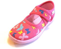 Richter (Siesta) Richter vászoncipő lányoknak - pink, pillangós