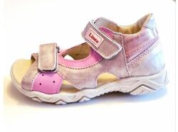 Linea 31-40 LINEA szandál lányoknak ezüst-pink