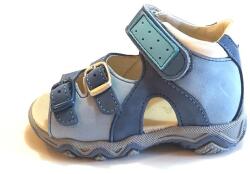Linea 19-30 LINEA bokafogó szandál fiúknak - kék (minta nélküli)